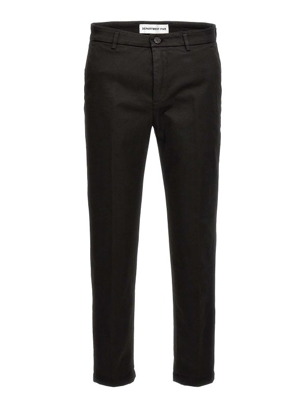 DEPARTMENT 5: Pantalons casual - Pantalons Décontractés - Noir
