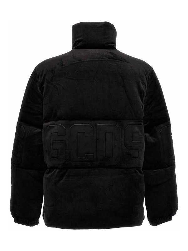 GCDS: giacche imbottite online - piumino di velluto
