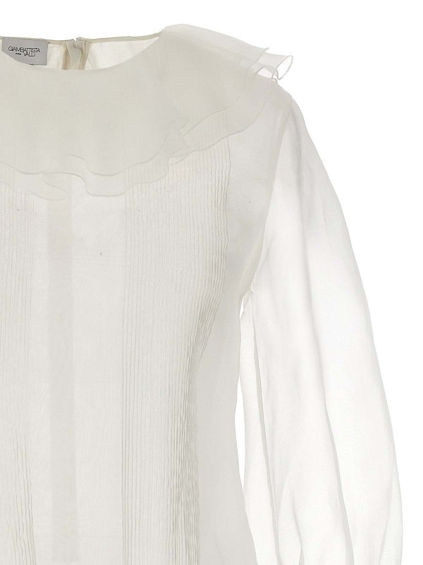 The Best Shops Giambattista Valli: camicie - Camicia con colletto a volant
