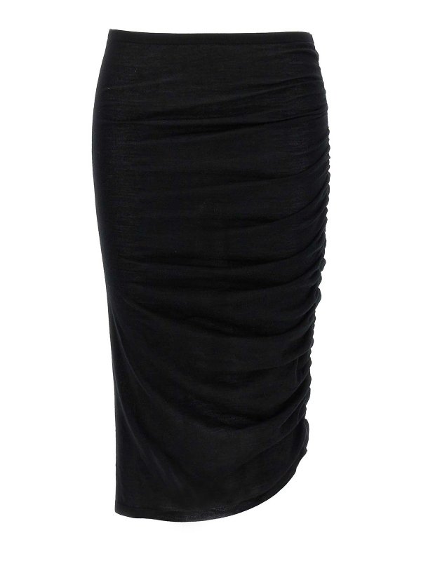 ISABEL MARANT: Jupes midi et au genou - Jupe Midi - Noir