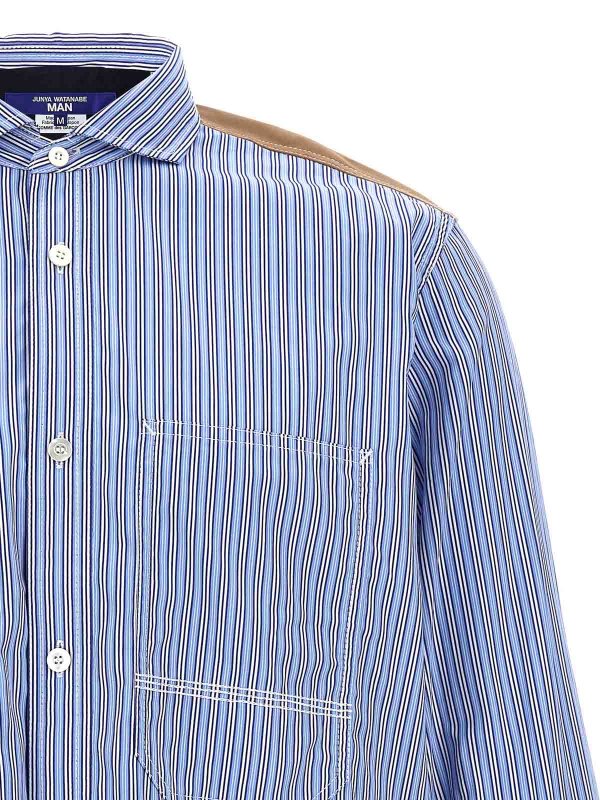 The Best Shops JUNYA WATANABE: camicie - Camicia con inserto in flanella