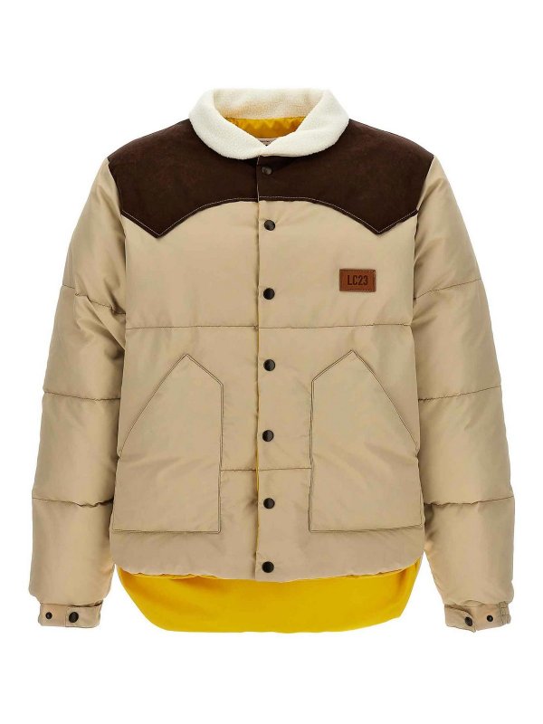 LC23: padded jackets - paneled down jacket