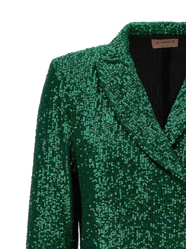 The Best Shops LE TWINS: blazers - como double-breasted blazer