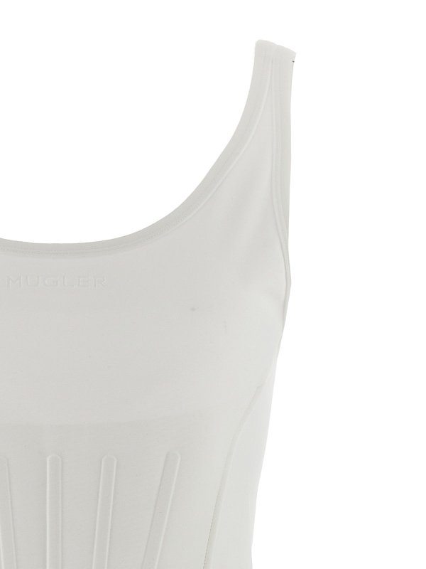 The Best Shops MUGLER: Tops & Débardeurs - Top - Blanc