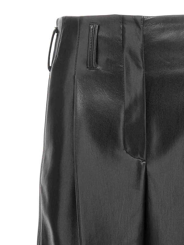 The Best Shops Philosophy di Lorenzo Serafini: leather trousers - Faux leather trousers
