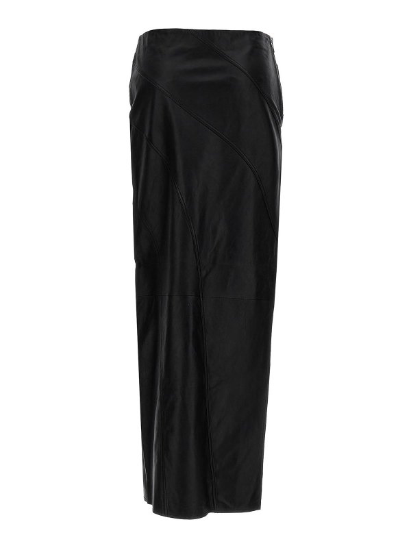 RETROFÊTE: Faldas media pierna y semilargas online - Falda Semilarga - Negro