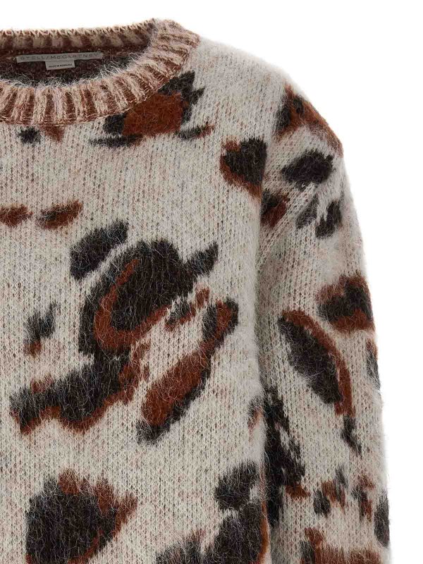 The Best Shops STELLA McCARTNEY: crew necks - appaloosa sweater