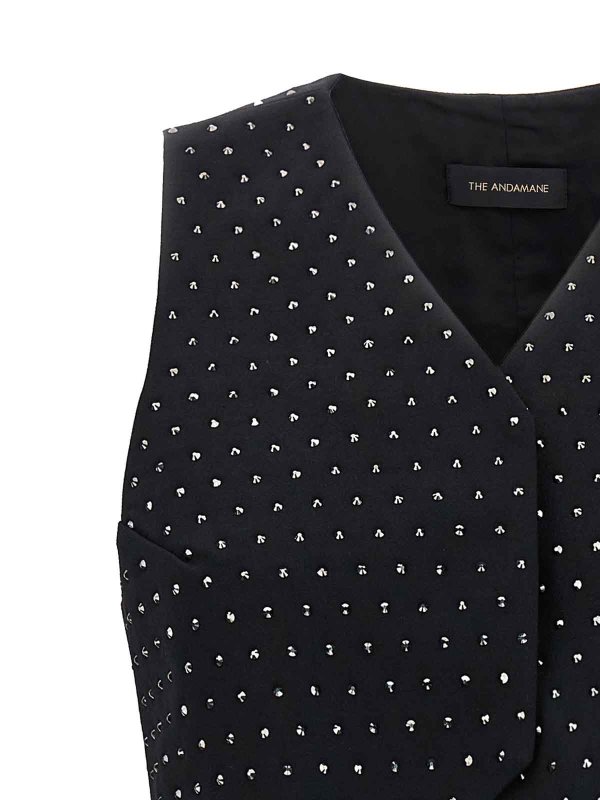 The Best Shops THE ANDAMANE: Chalecos  - Chaleco - Negro