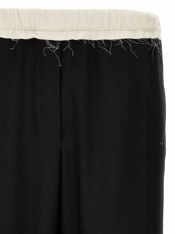 カジュアルパンツ - 白 shop online: WALES BONNER