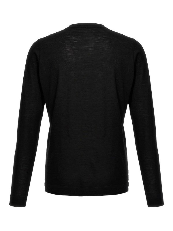 ZANONE: maglia collo rotondo online - Maglia in lana pregiata calibro 18