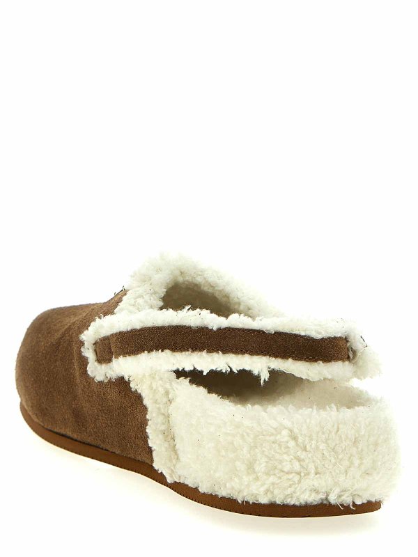 DOLCE & GABBANA: Zapatos chinelas online - Chinelas - Marrón
