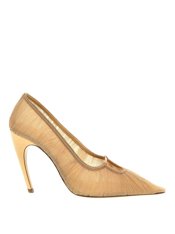 NENSI DOJAKA: scarpe décolleté - Décolleté in tulle