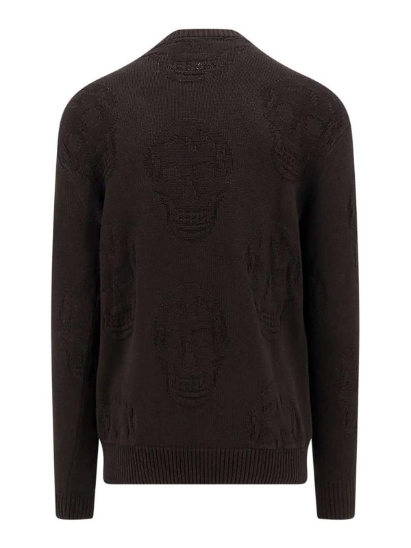 ALEXANDER MCQUEEN: クルーネック online - クルーネック - 黒