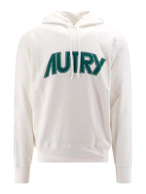 AUTRY: Sweatshirts & Sweaters - Cotton sweatshirt with logo print