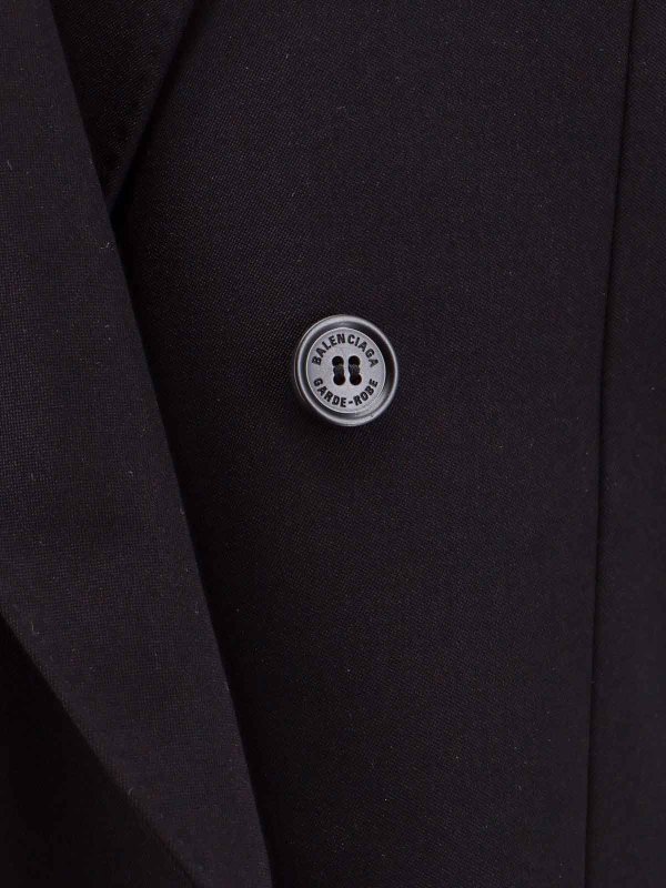 The Best Shops BALENCIAGA: ブレザー - ブレザー - 黒