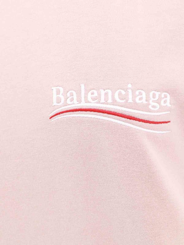The Best Shops BALENCIAGA: T-shirts - T-Shirt - Nude