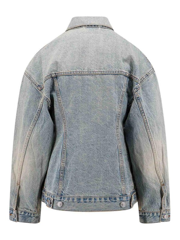 BALENCIAGA: Chaquetas casual online - Chaqueta Casual - Azul