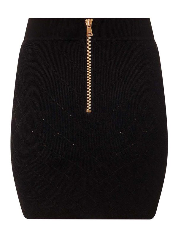 Balmain: Minifaldas online - Minifalda - Negro
