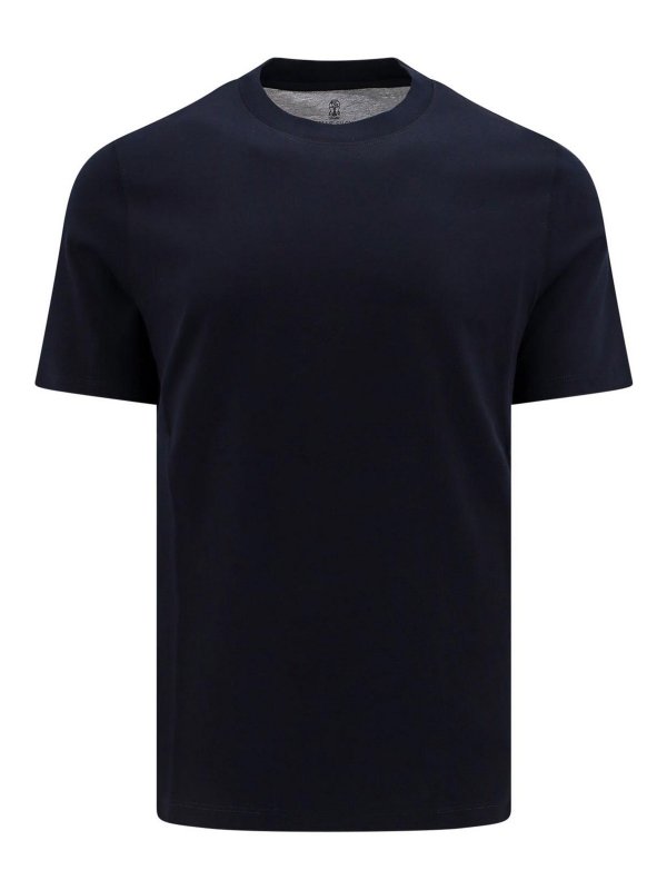 BRUNELLO CUCINELLI: Camisetas - Camiseta - Azul