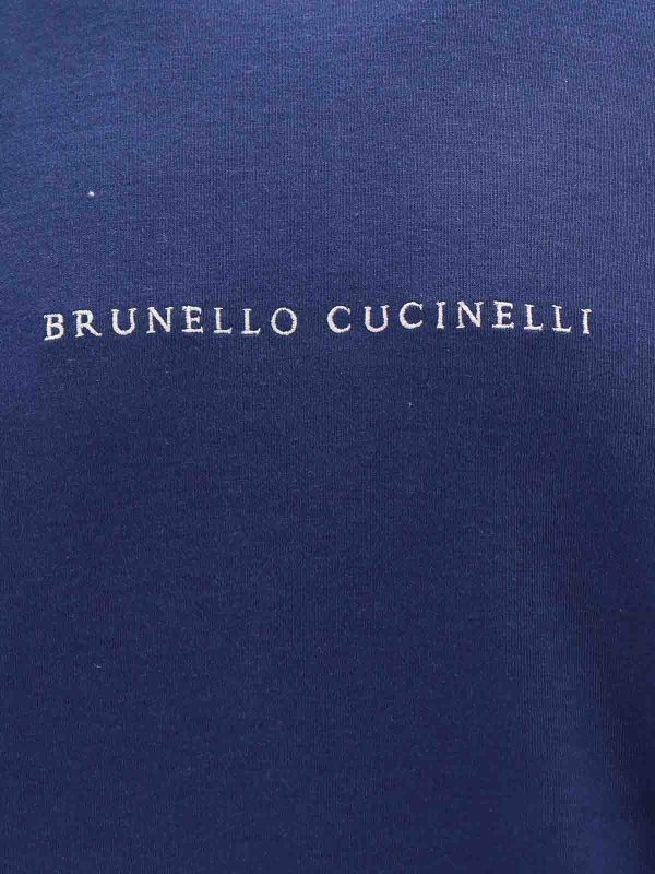 The Best Shops BRUNELLO CUCINELLI: スウェット＆セーター - スウェットシャツ/セーター - ブルー