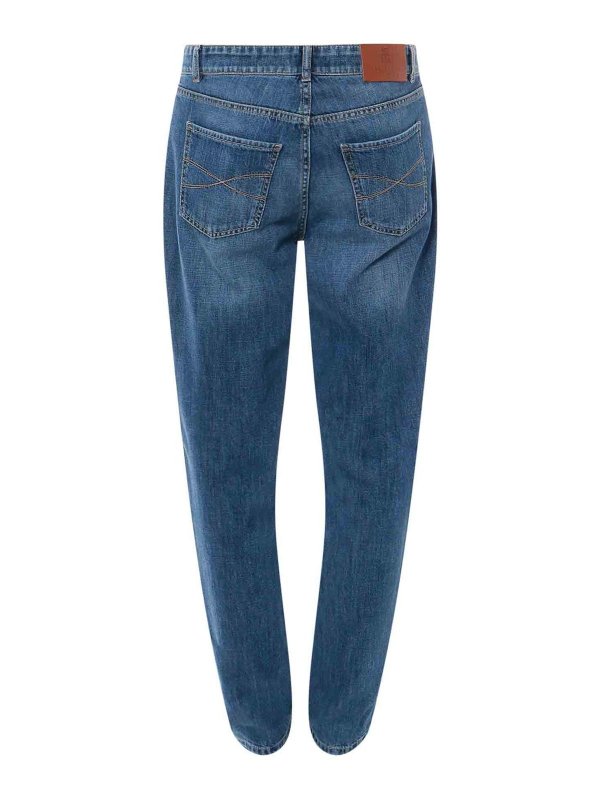 BRUNELLO CUCINELLI: Bootcut online - Bootcut Jeans - Blau
