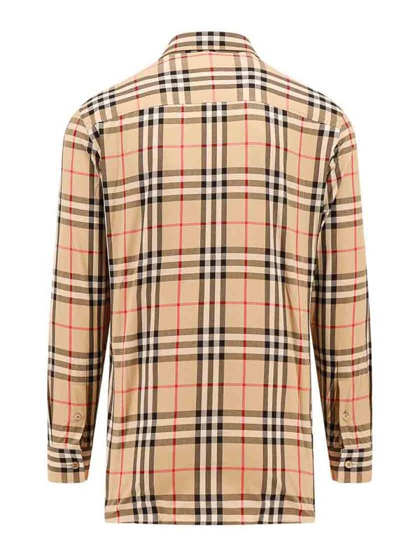 BURBERRY: Chemises online - Chemise - Beige