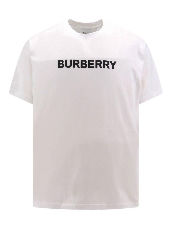 BURBERRY: T-shirts - T-Shirt - Blanc
