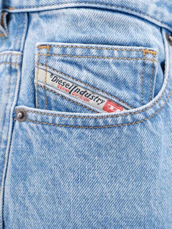 The Best Shops DIESEL: ニーレングススカート＆ミディ丈 - 膝丈/ミディスカート - ブルー