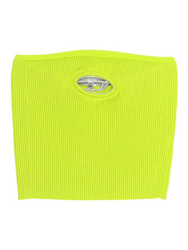 DIESEL: Tops und Tank Tops - Top - Gelb