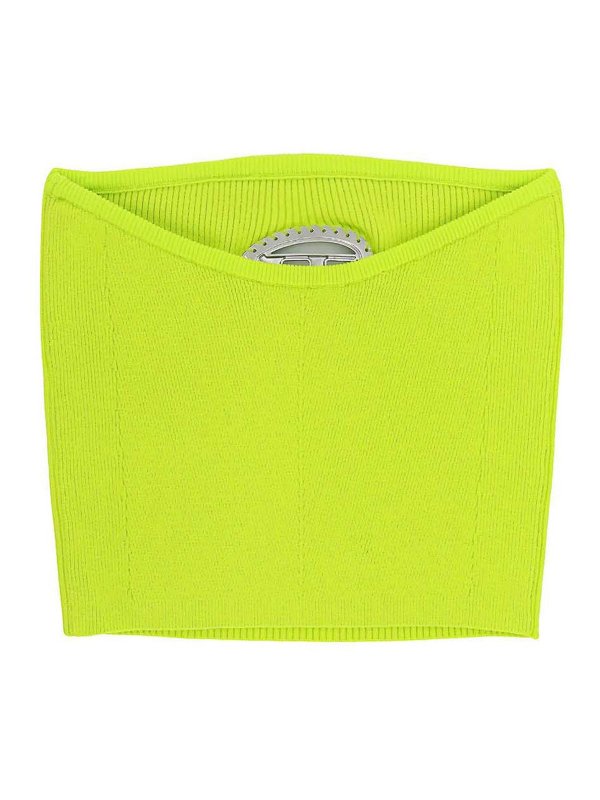 DIESEL: Tops und Tank Tops online - Top - Gelb