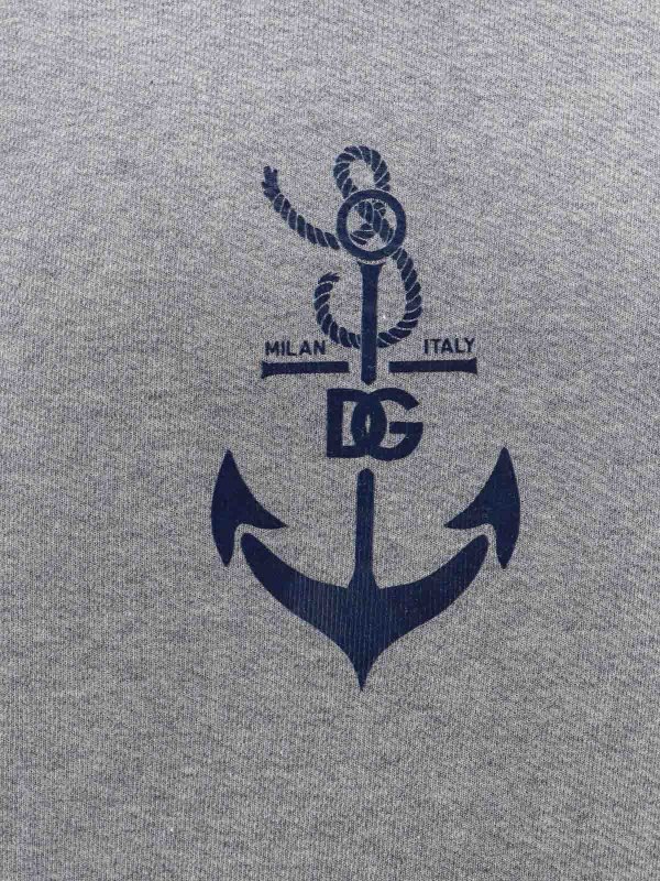 The Best Shops DOLCE & GABBANA: Sweatshirts & Sweaters - Cotton and cashmere sweatshirt