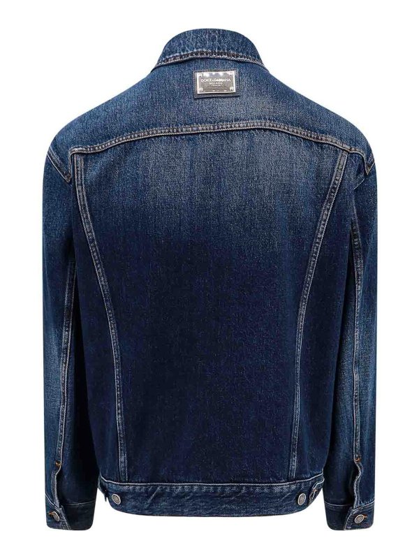 DOLCE & GABBANA: カジュアルジャケット online - カジュアルジャケット - ブルー