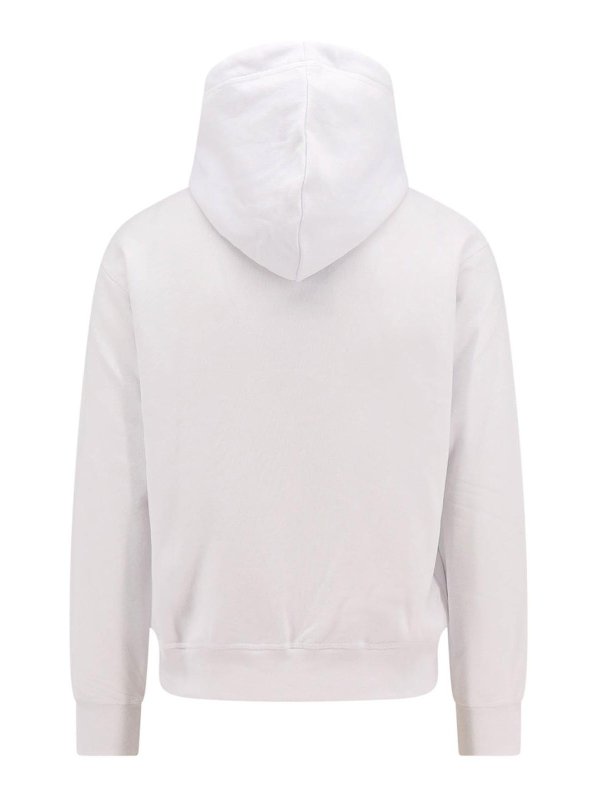 DSQUARED2: Sweatshirts & Sweaters online - Cotton sweatshirt with frontal print