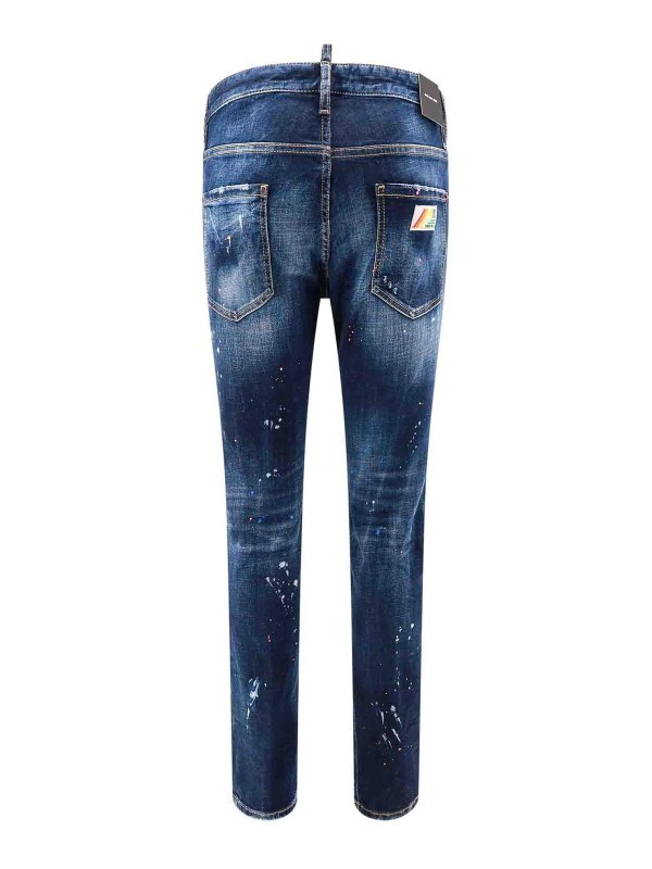 DSQUARED2: Bootcut online - Bootcut Jeans - Blau