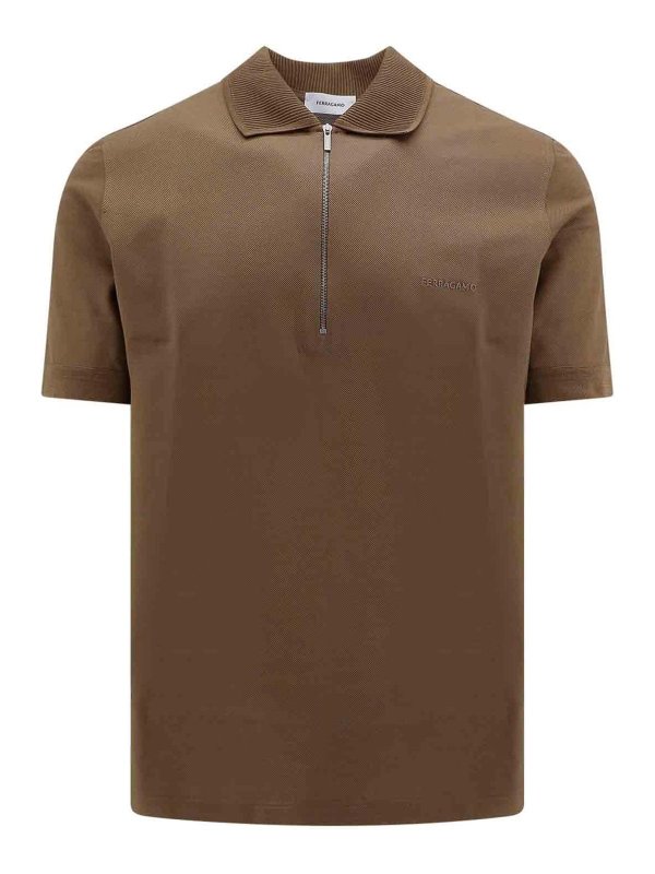 SALVATORE FERRAGAMO: ポロシャツ - ポロシャツ - 緑