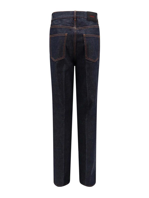 SALVATORE FERRAGAMO: ブーツカットジーンズ online - ブーツカットジーンズ - ブルー