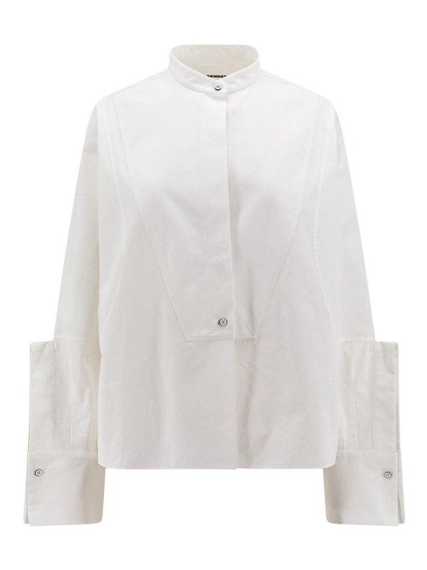 JIL SANDER: Hemden - Hemd - Weiß