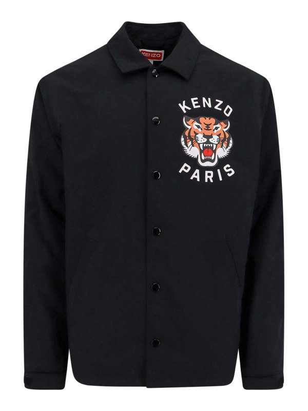 KENZO: カジュアルジャケット - カジュアルジャケット - 黒