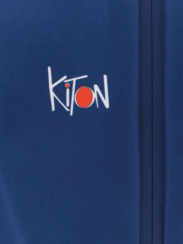 The Best Shops KITON: casual jackets - Jacket with all-over logo print