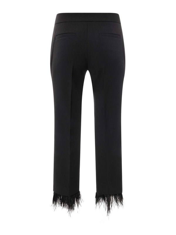 MICHAEL KORS: casual trousers online - Trouser with feathers detail