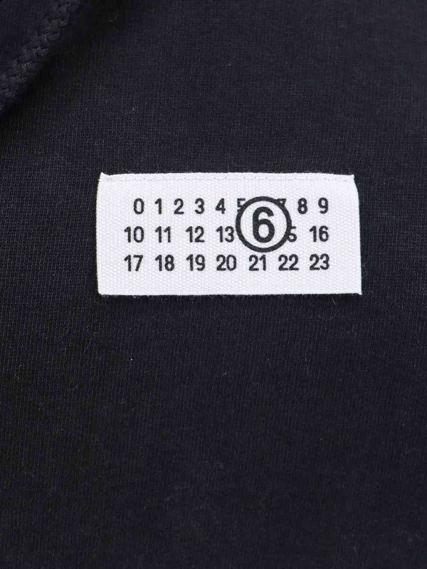 The Best Shops MM6 MAISON MARGIELA: スウェット＆セーター - スウェットシャツ/セーター - 黒