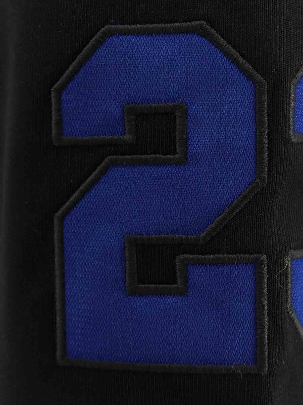 The Best Shops OFF-WHITE: t-shirts - Baseball mesh t-shirt with frontal logo