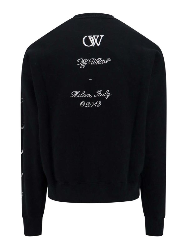 OFF-WHITE: スウェット＆セーター online - スウェットシャツ/セーター - 黒