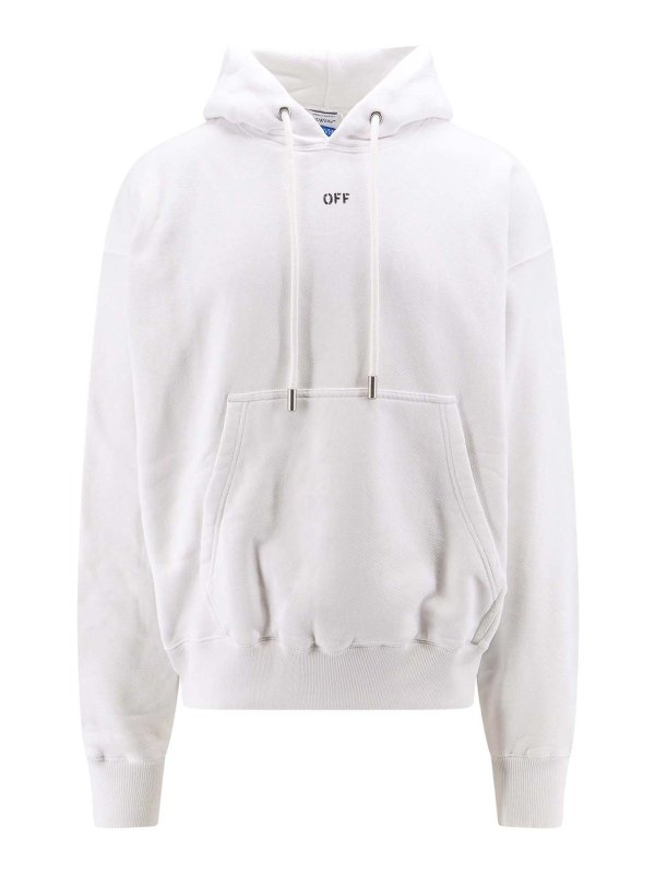 Off-White Skate cotton sweatshirt with off print