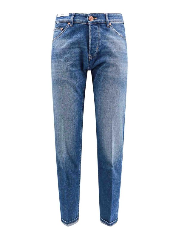 PT TORINO: bootcut jeans - Stretch cotton jeans