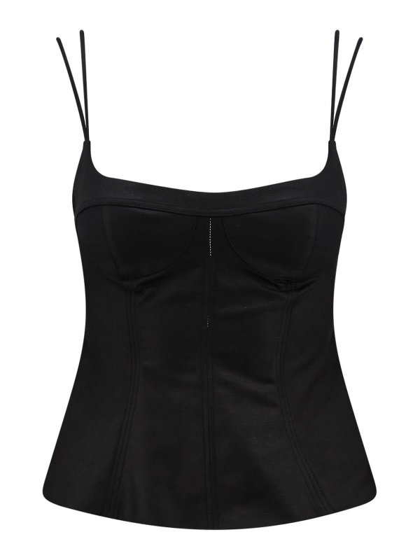 STELLA McCARTNEY: Tops & Débardeurs - Top - Noir