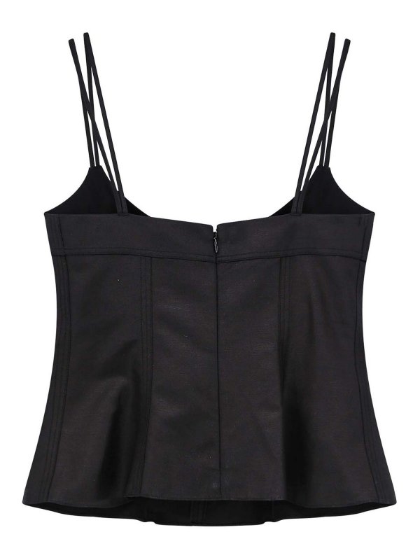 STELLA McCARTNEY: Tops & Débardeurs online - Top - Noir