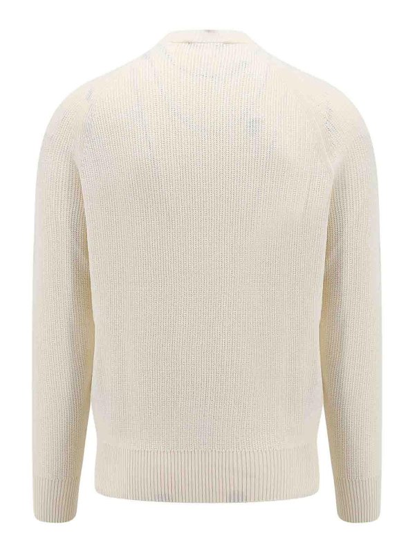 TOM FORD: maglia collo rotondo online - Maglia in lana e seta