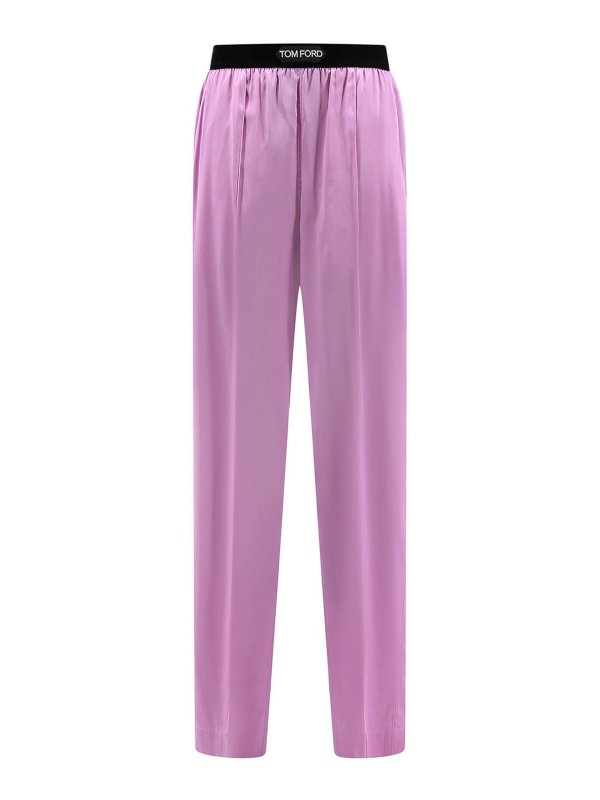 TOM FORD: カジュアルトラウザー - カジュアルパンツ - ヌードカラー