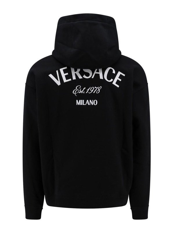 VERSACE: スウェット＆セーター online - スウェットシャツ/セーター - 黒
